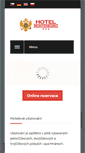 Mobile Screenshot of hotelmontenegro.cz